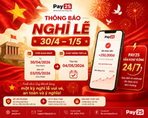 Thông báo nghỉ lễ 30/4 – 1/5/2026